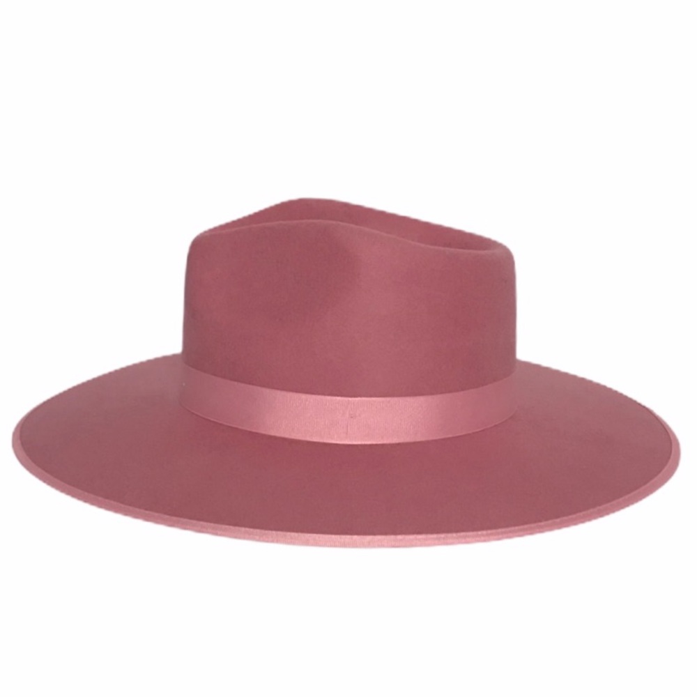 Lack of Color Rose Rancher Wool Fedora Hat - Picture 3 of 5